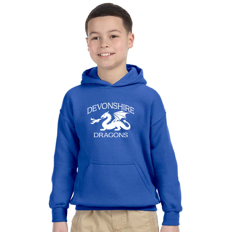DEVONSHIRE SPIRITWEAR - GILDAN HEAVY BLEND COTTON HOODIE - YOUTH