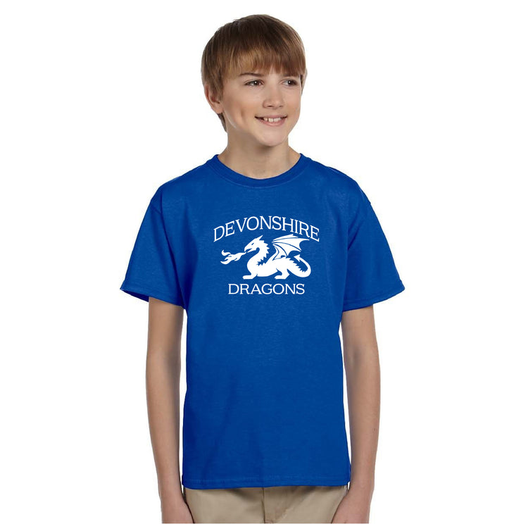 DEVONSHIRE SPIRITWEAR - GILDAN COTTON TEE - YOUTH