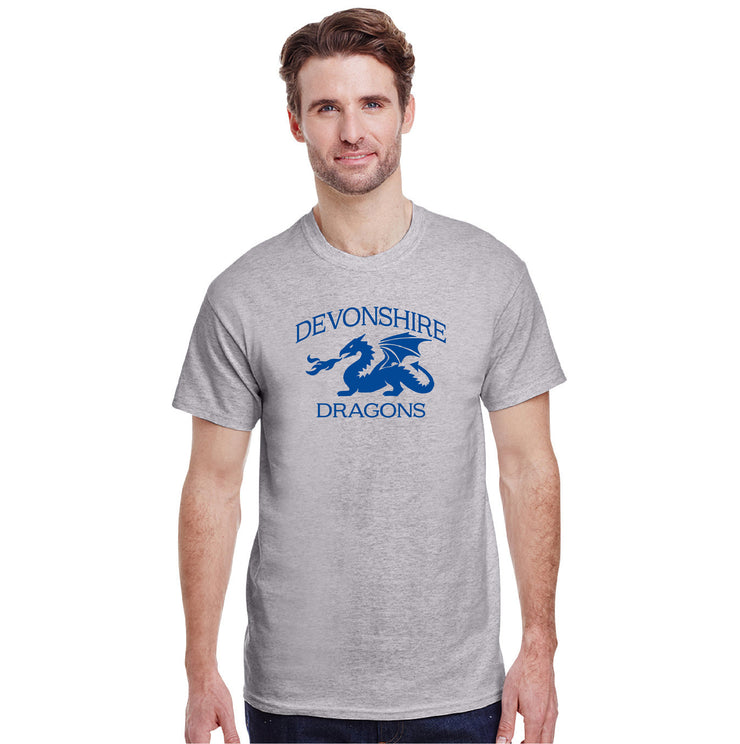 DEVONSHIRE SPIRITWEAR - GILDAN COTTON TEE - ADULT