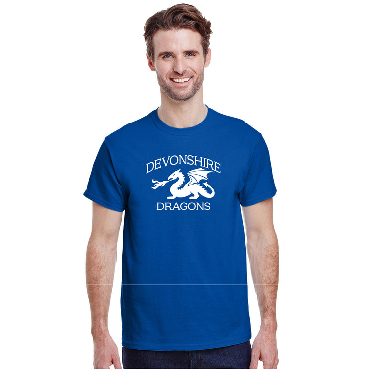 DEVONSHIRE SPIRITWEAR - GILDAN COTTON TEE - ADULT