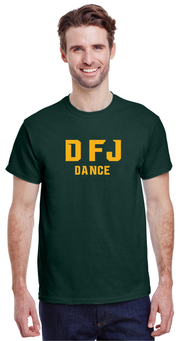 DFJ SPORTS - DANCE  - GILDAN COTTON TEE- ADULT
