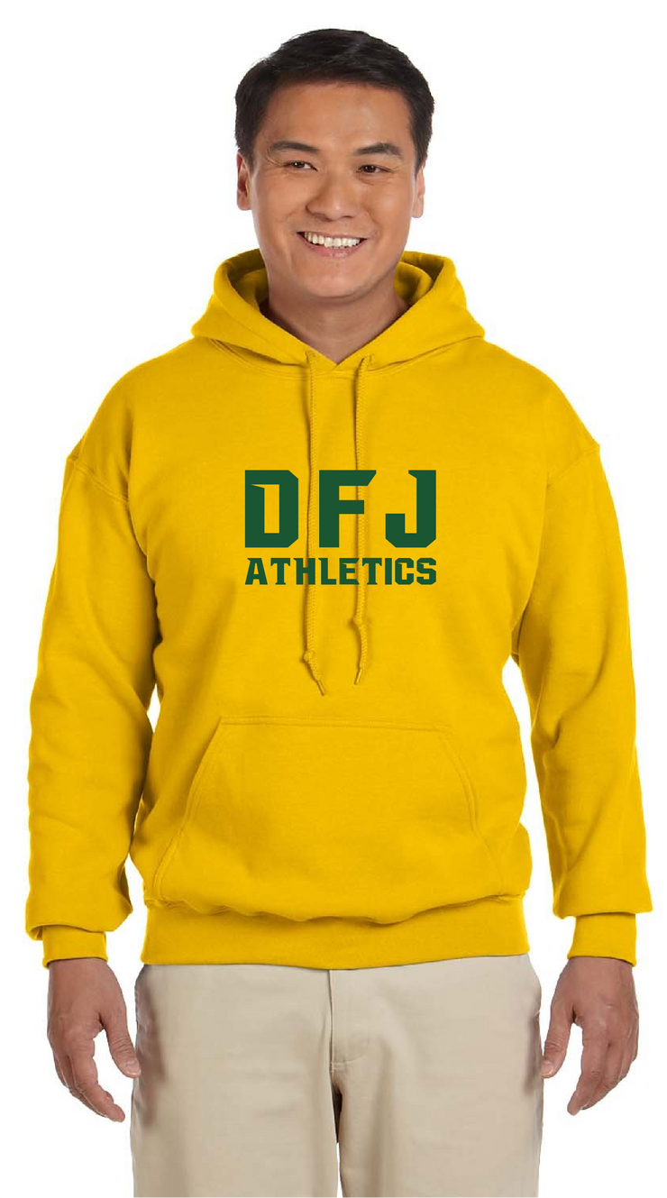DFJ SPIRITWEAR - ATHLETICS - GILDAN HEAVY BLEND HOODIE - ADULT