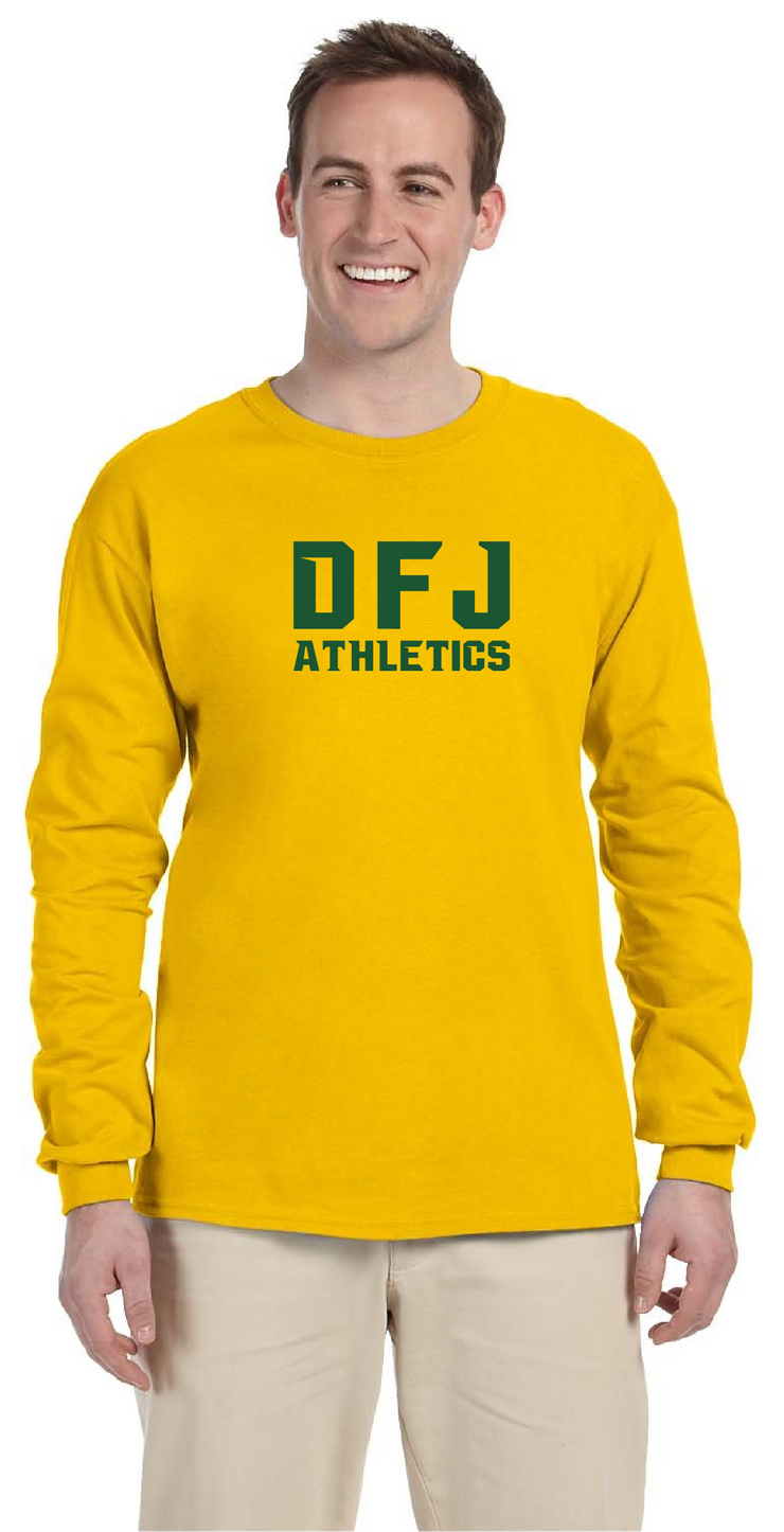 DFJ SPIRITWEAR - ATHLETICS - GILDAN LONGSLEEVE TEE - ADULT