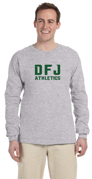 DFJ SPIRITWEAR - ATHLETICS - GILDAN LONGSLEEVE TEE - ADULT