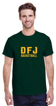 DFJ SPORTS - BASKETBALL - GILDAN COTTON TEE - ADULT