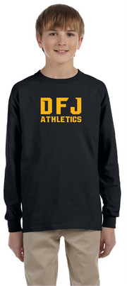 DFJ SPIRITWEAR - ATHLETICS - GILDAN LONGSLEEVE TEE - YOUTH