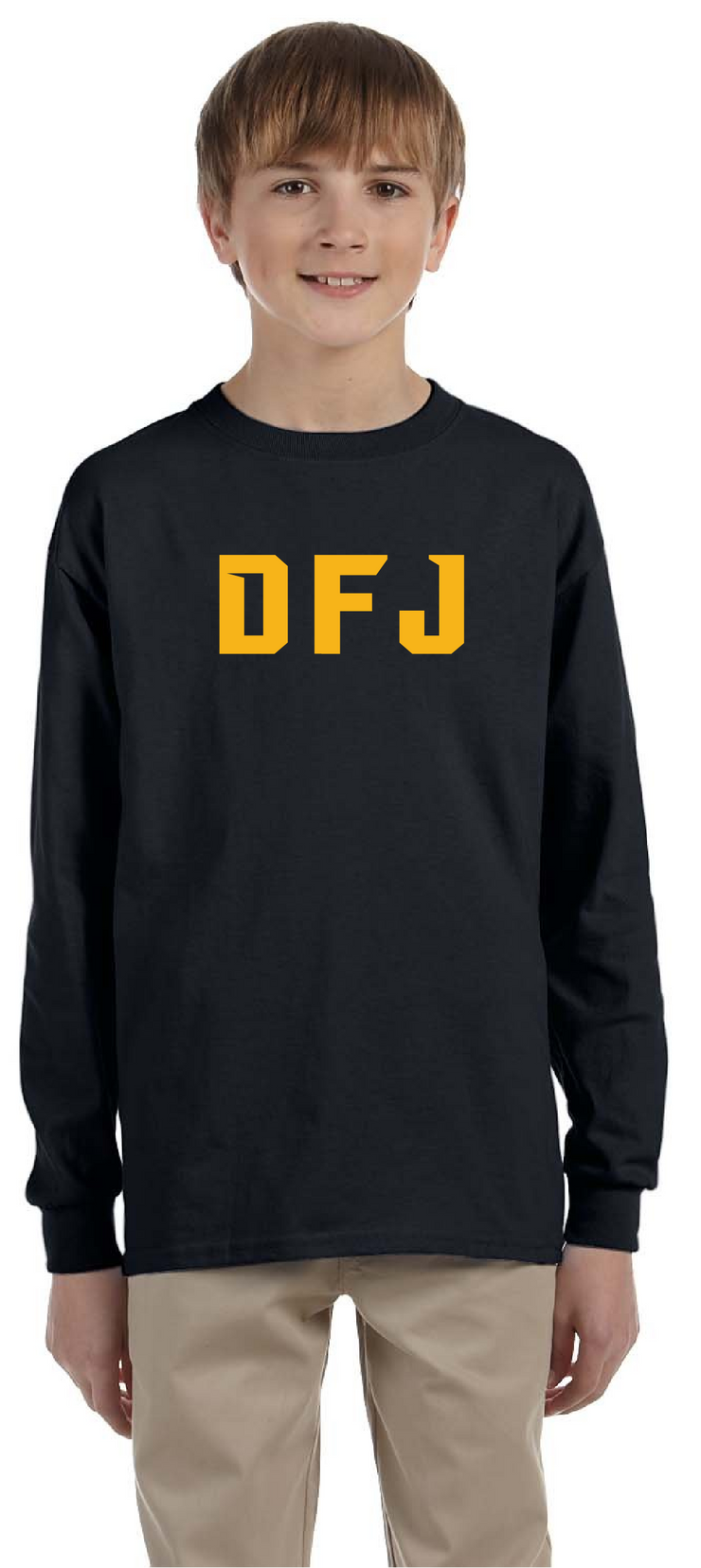 DFJ SPIRITWEAR - DFJ - YOUTH - GILDAN LONGSLEEVE TEE