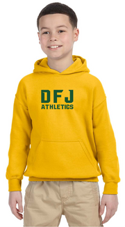 DFJ SPIRITWEAR - ATHLETICS - GILDAN HEAVY BLEND HOODIE - YOUTH