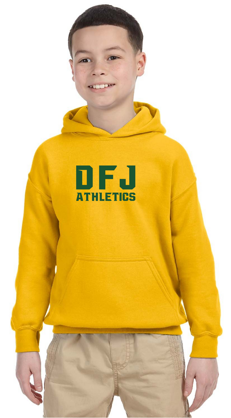 DFJ SPIRITWEAR - ATHLETICS - GILDAN HEAVY BLEND HOODIE - YOUTH