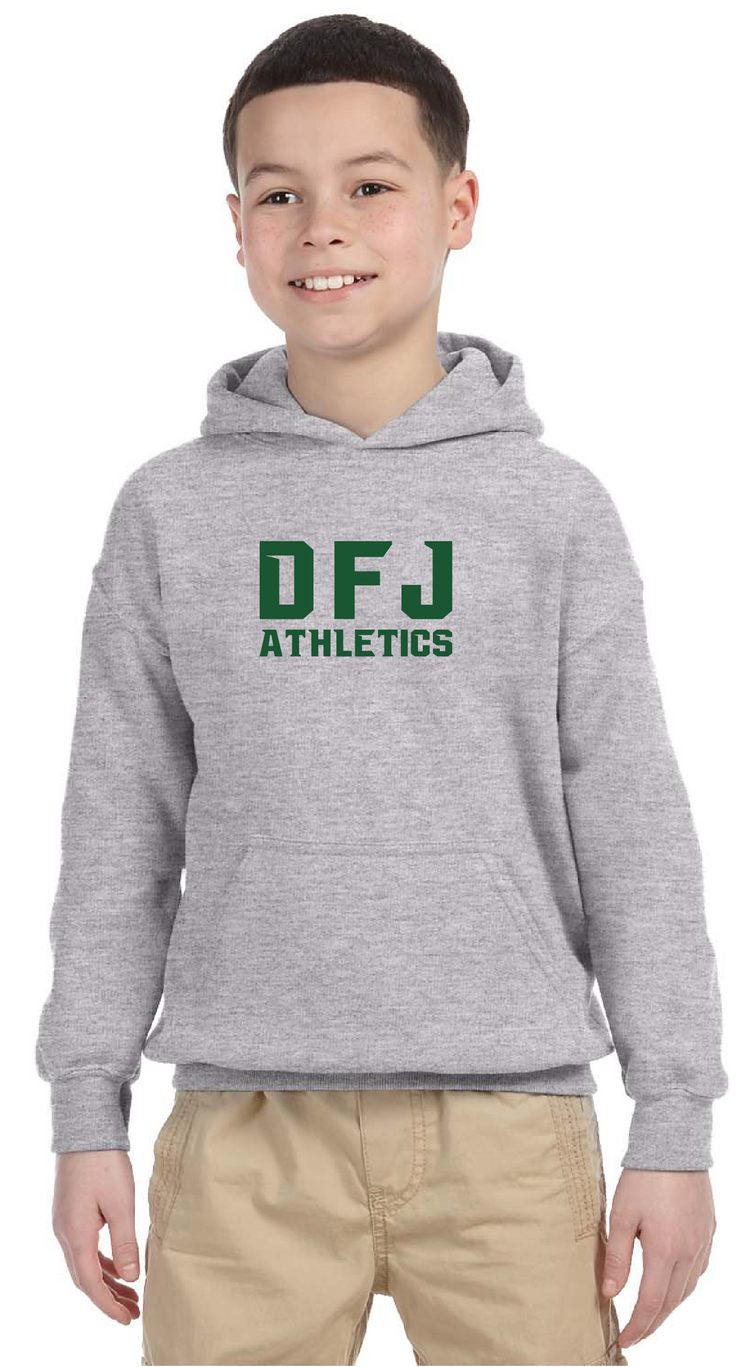 DFJ SPIRITWEAR - ATHLETICS - GILDAN HEAVY BLEND HOODIE - YOUTH