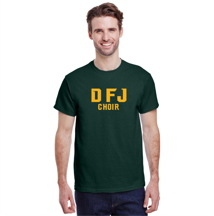 DFJ SPORTS - CHOIR  - GILDAN COTTON TEE - ADULT