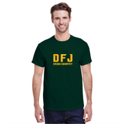 DFJ SPORTS - CROSS COUNTRY - GILDAN COTTON TEE - ADULT