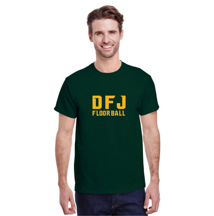 DFJ SPORTS - FLOORBALL - GILDAN COTTON TEE - ADULT