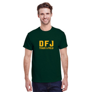 DFJ SPORTS - TRACK & FIELD - GILDAN COTTON TEE - ADULT