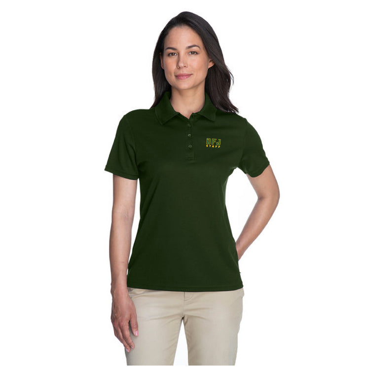 DFJ STAFFWEAR - CORE 365 ORIGIN PERFORMANCE PIQUE POLO - LADIES