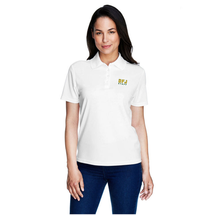 DFJ STAFFWEAR - CORE 365 ORIGIN PERFORMANCE PIQUE POLO - LADIES