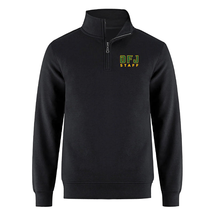 DFJ STAFFWEAR - FLUX 1/4 ZIP SWEATSHIRT - ADULT