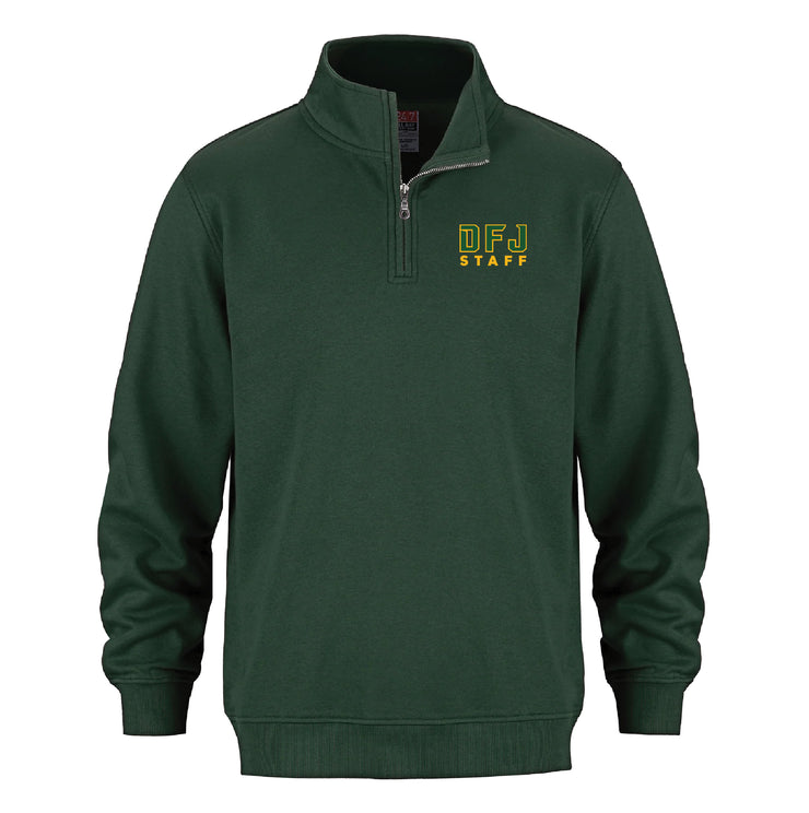 DFJ STAFFWEAR - FLUX 1/4 ZIP SWEATSHIRT - ADULT