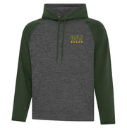 DFJ STAFFWEAR - ATC DYNAMIC HEATHER FLEECE TWO TONE HOODED SWEATSHIRT - ADULT