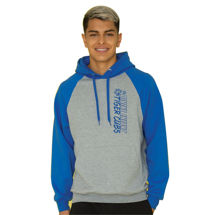 DIVINE INFANT SPIRITWEAR - VERTICAL PAW - ATC TWO TONE HOODIE - ADULT