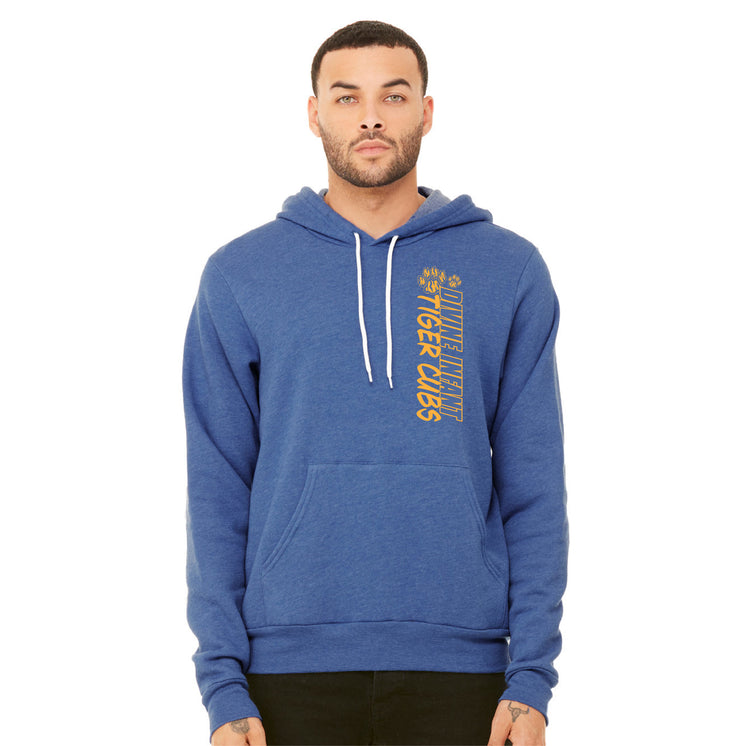 DIVINE INFANT STAFFWEAR - VERTICAL PAW - BELLA+CANVAS UNISEX PULLOVER HOODIE - ADULT
