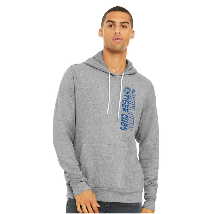 DIVINE INFANT STAFFWEAR - VERTICAL PAW - BELLA+CANVAS UNISEX PULLOVER HOODIE - ADULT