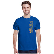 DIVINE INFANT SPIRITWEAR - VERTICAL PAW - GILDAN COTTON TEE - ADULT