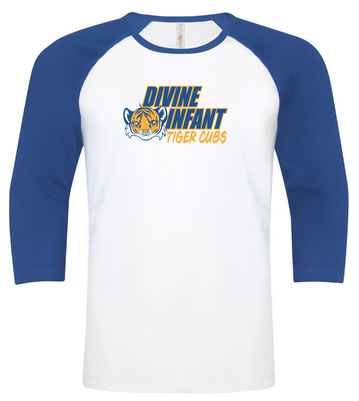 DIVINE INFANT SPIRITWEAR - TIGER CUB - ATC EUROSPUN BASEBALL TEE