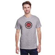 ROLAND MICHENER PUBLIC SCHOOL - MULTI COLOUR FULL FRONT - GILDAN COTTON TEE - ADULT