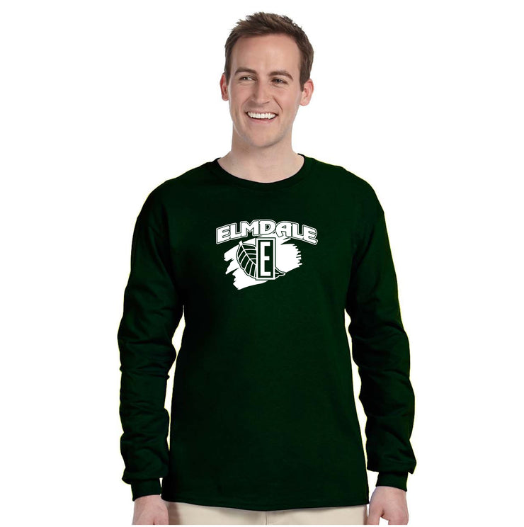 ELMDALE SPIRITWEAR - GILDAN COTTON LONGSLEEVE - ADULT