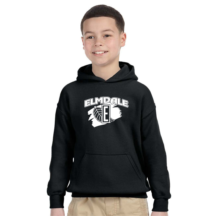 ELMDALE SPIRITWEAR -  GILDAN HEAVY BLEND HOODED SWEATSHIRT - YOUTH