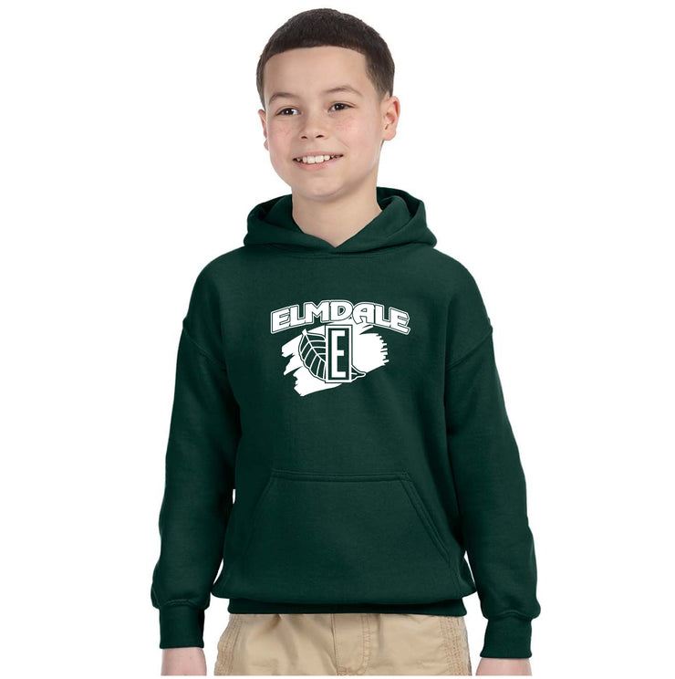 ELMDALE SPIRITWEAR -  GILDAN HEAVY BLEND HOODED SWEATSHIRT - YOUTH