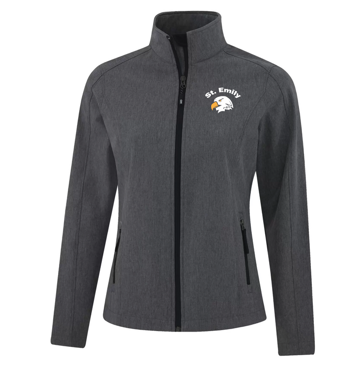 ST. EMILY STAFFWEAR - COAL HARBOUR SOFT SHELL JACKET - LADIES