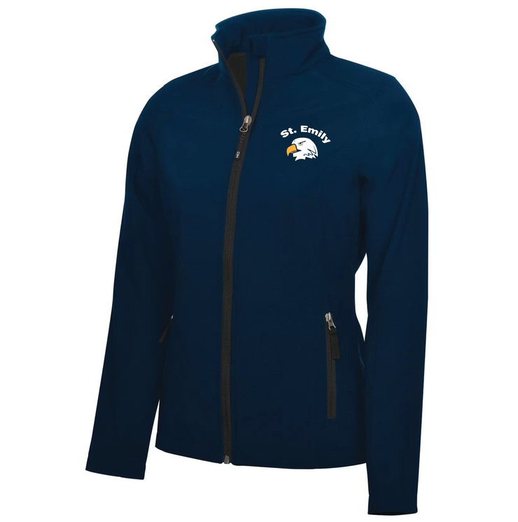 ST. EMILY STAFFWEAR - COAL HARBOUR SOFT SHELL JACKET - LADIES