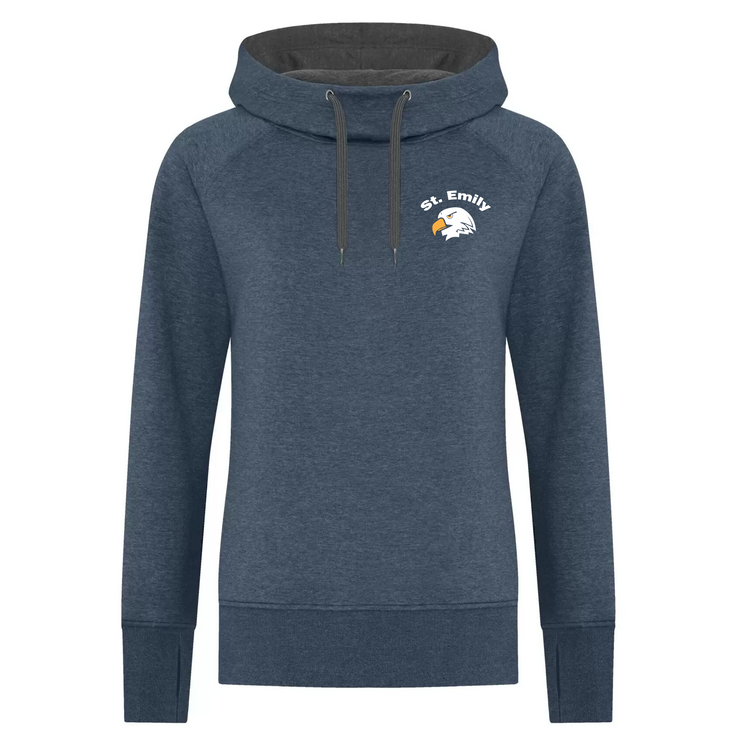 ST. EMILY STAFFWEAR - ATC VINTAGE HOODED SWEATSHIRT - LADIES