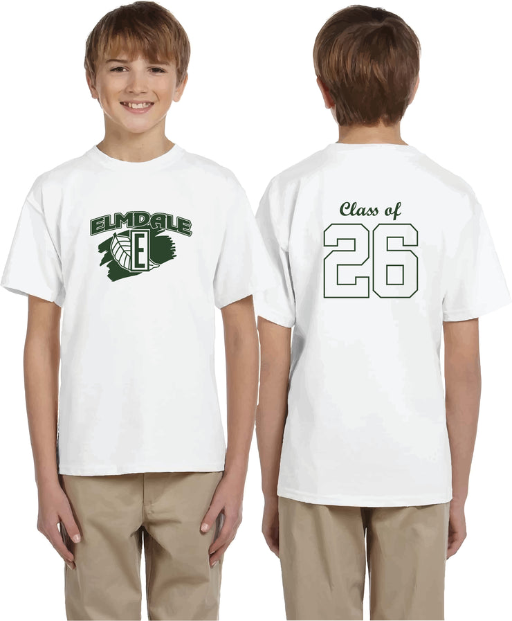 ELMDALE CLASS OF 2026 - GILDAN COTTON TEE - YOUTH