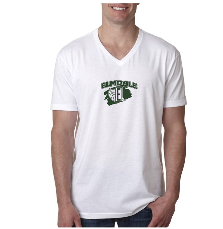ELMDALE STAFFWEAR - NEXT LEVEL V NECK T SHIRT - MENS
