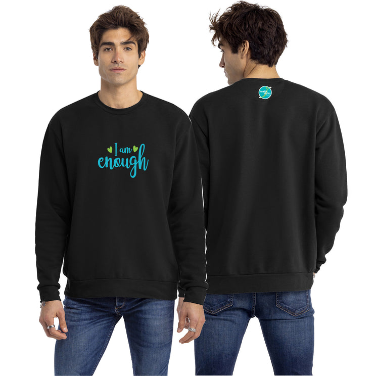 HEALTH STYLES - ENOUGH - NEXT LEVEL UNISEX SANTA CRUZ SWEATSHIRT - ADULT