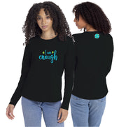 HEALTH STYLES - ENOUGH - NEXT LEVEL RELAXED LONG SLEEVE TSHIRT - ADULT