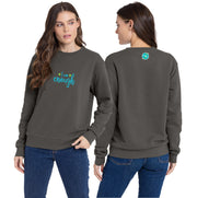HEALTH STYLES - ENOUGH - NEXT LEVEL UNISEX SANTA CRUZ SWEATSHIRT - ADULT