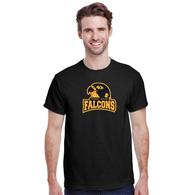 FIRST AVENUE SPIRITWEAR - GILDAN COTTON TEE - ADULT
