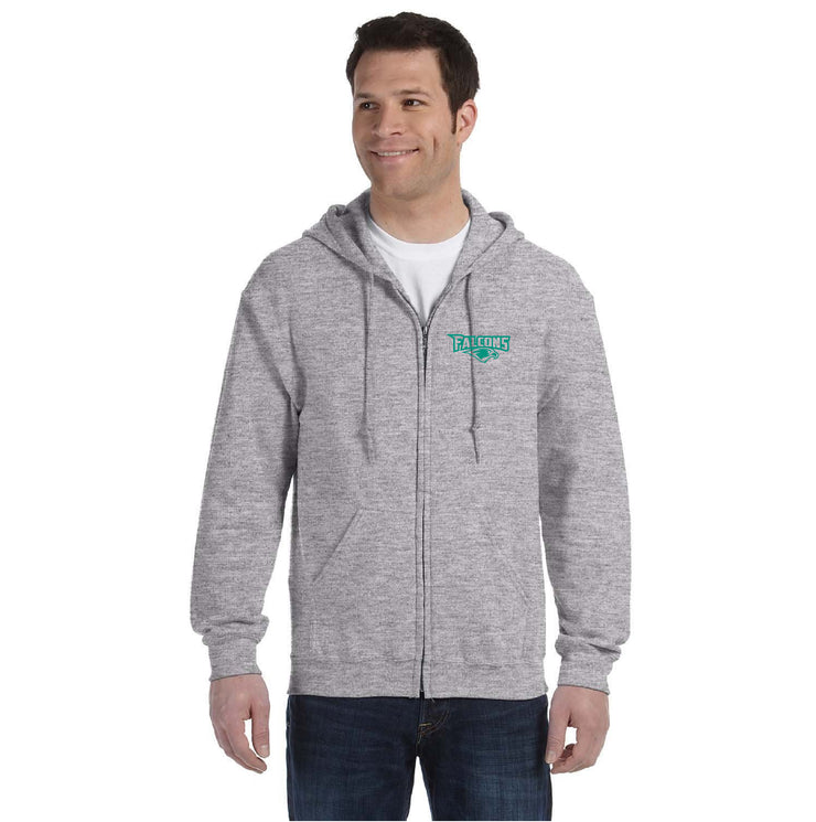 FALLINGBROOK SPIRITWEAR - GILDAN HEAVY BLEND ZIPPED HOODIE - ADULT