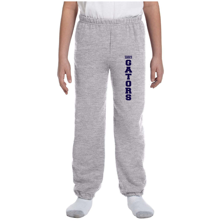 GUARDIAN ANGELS SPIRITWEAR - VERTICAL GATORS - GILDAN COTTON SWEATPANTS - YOUTH