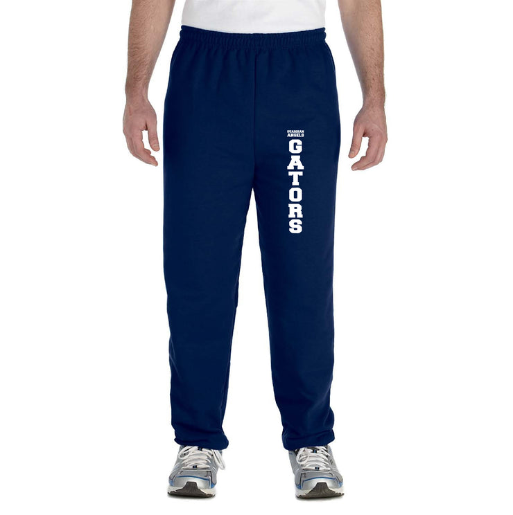 GUARDIAN ANGELS SPIRITWEAR - VERTICAL GATORS - GILDAN COTTON SWEATPANTS - ADULT