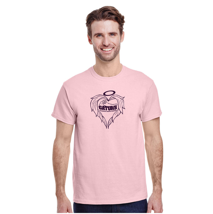 GUARDIAN ANGELS SPIRITWEAR - HEART - GILDAN COTTON TEE - ADULT