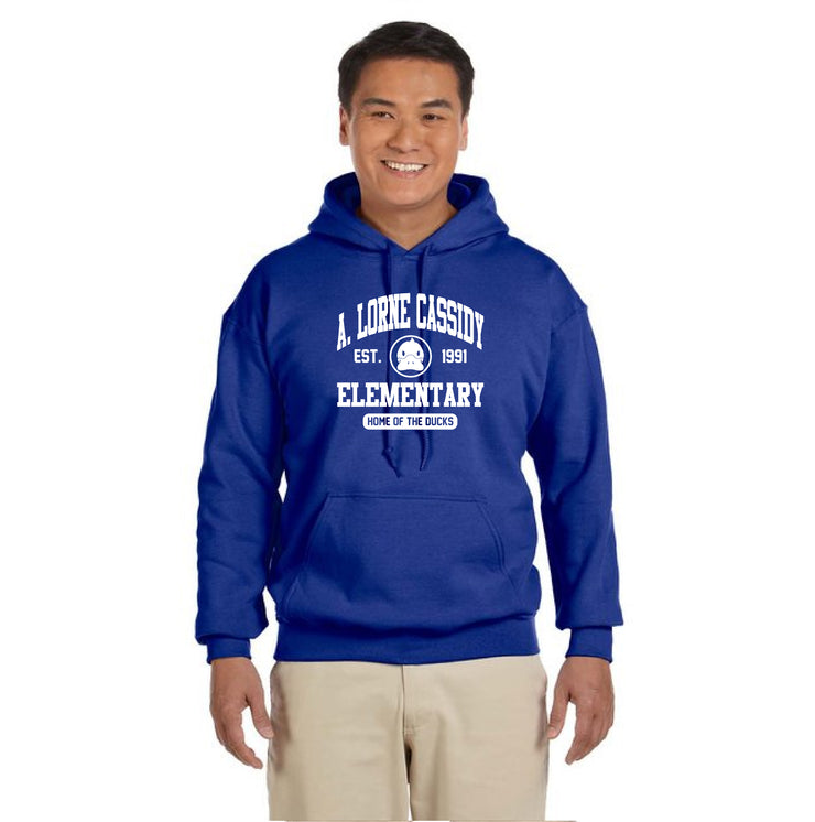A. LORNE CASSIDY STAFFWEAR - GILDAN COTTON HOODIE - ADULT