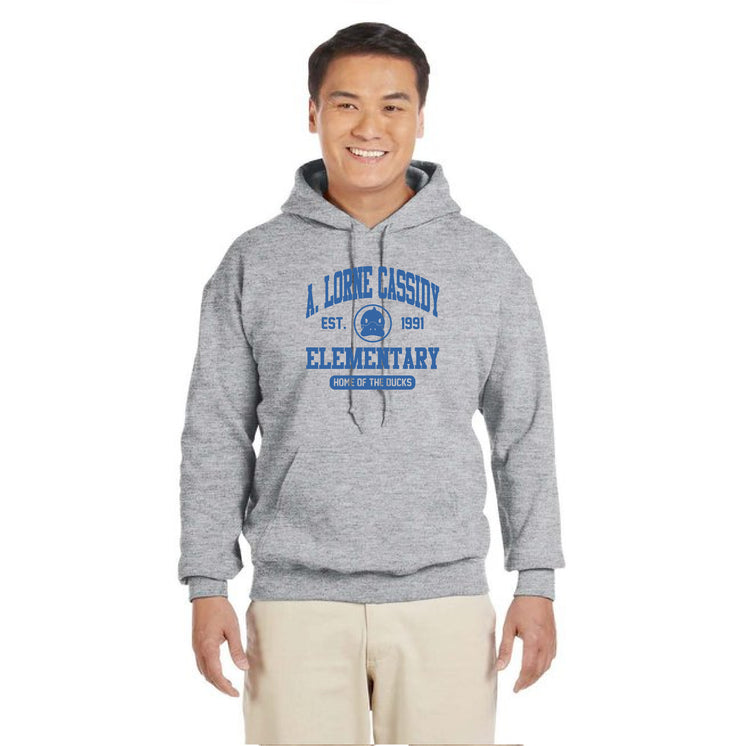 A. LORNE CASSIDY STAFFWEAR - GILDAN COTTON HOODIE - ADULT