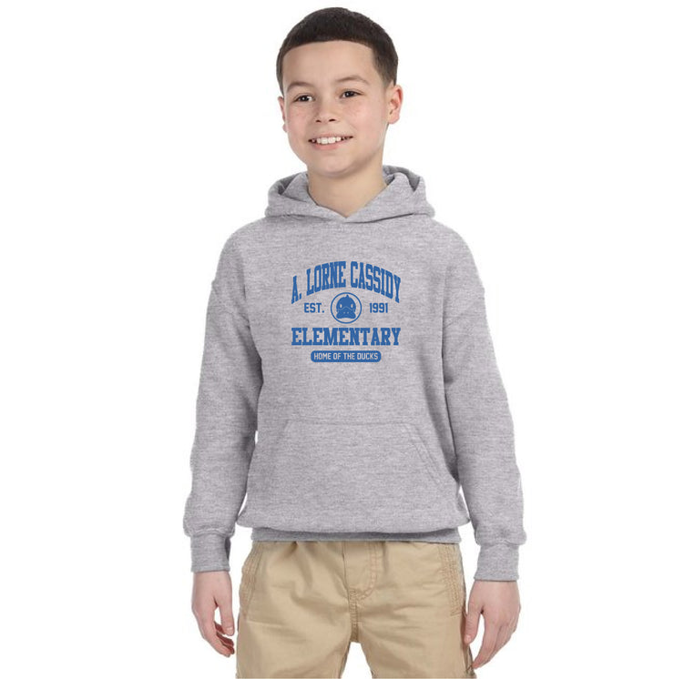 A. LORNE CASSIDY SPIRITWEAR - GILDAN COTTON HOODIE - YOUTH