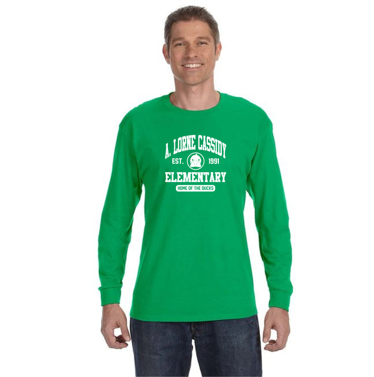 A. LORNE CASSIDY SPIRITWEAR - GILDAN COTTON LONGSLEEVE - ADULT