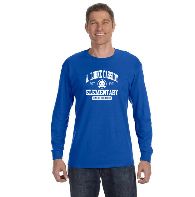 A. LORNE CASSIDY SPIRITWEAR - GILDAN COTTON LONGSLEEVE - ADULT